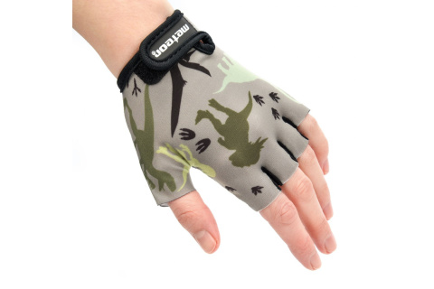 RĘKAWICZKI ROWEROWE DINOSAURS ROZM. XS /METEOR