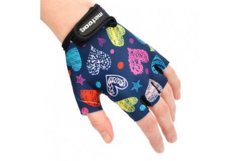 RĘKAWICZKI ROWEROWE HEARTS ROZM. XS /METEOR