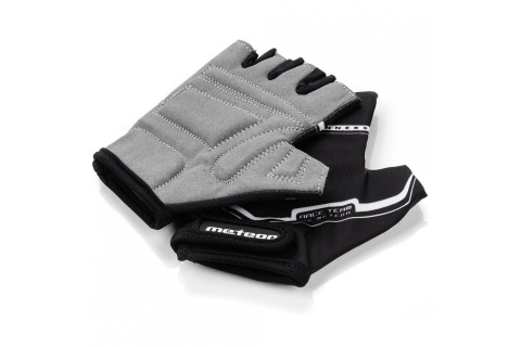 RĘKAWICZKI ROWEROWE BLK ROZM. S /METEOR
