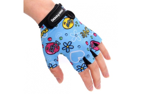 RĘKAWICZKI ROWEROWE KISS LOVE ROZM. S /METEOR