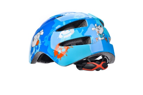 KASK ROWEROWY PNY11 DOGS-B ROZM. M 48-53CM /METEOR