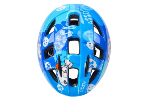 KASK ROWEROWY PNY11 DOGS-B ROZM. XS 38-42CM /METEOR