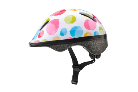 KASK ROWEROWY KS06 DOTS ROZM. XS 44-48CM /METEOR