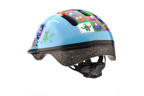 KASK ROWEROWY KS06 MONSTERS ROZM. XS 44-48CM /METEOR