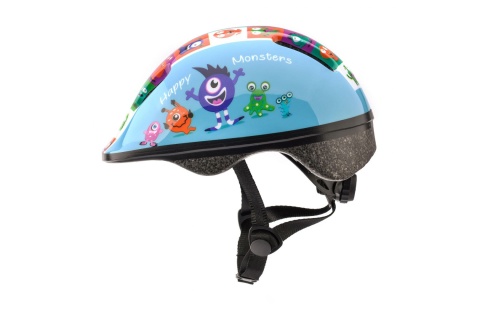 KASK ROWEROWY KS06 MONSTERS ROZM. XS 44-48CM /METEOR