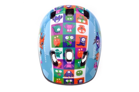 KASK ROWEROWY KS06 MONSTERS ROZM. XS 44-48CM /METEOR