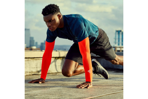 RĘKAWY KOMPRESYJNE ADSL-13025RD ROZM. L/XL /ADIDAS