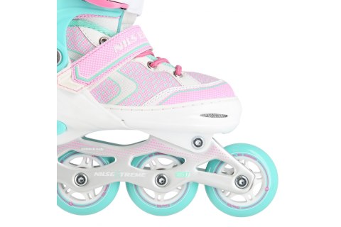 ŁYŻWOROLKI NA14198-WT ROZM. S (31-34) /NILS