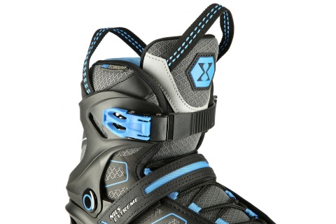 ŁYŻWOROLKI NA14217-BLKBL ROZM. 40 /NILS