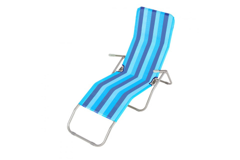 FOTEL LEŻAK OGRODOWY PLAŻOWY NC3017-BL /NILS