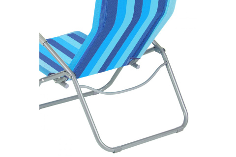 FOTEL LEŻAK OGRODOWY PLAŻOWY NC3017-BL /NILS