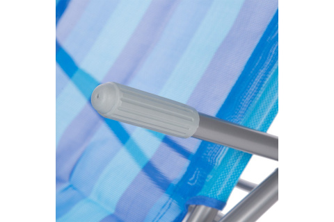 FOTEL LEŻAK OGRODOWY PLAŻOWY NC3017-BL /NILS