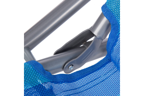 FOTEL LEŻAK OGRODOWY PLAŻOWY NC3017-BL /NILS