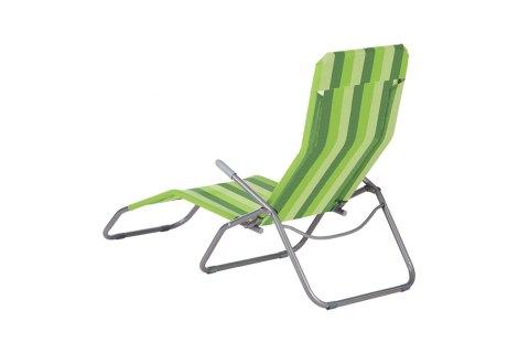 FOTEL LEŻAK OGRODOWY PLAŻOWY NC3017-GN /NILS