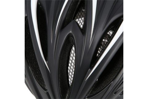 KASK ROWEROWY MTW202-BLKW ROZM. M (53-58) /NILS