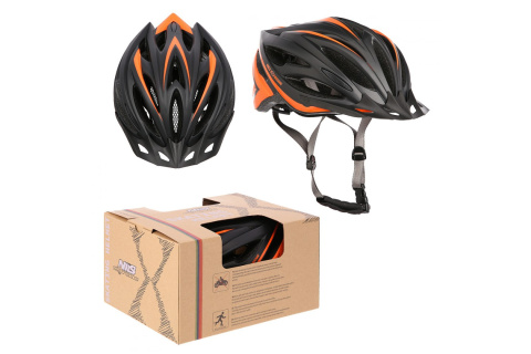 KASK ROWEROWY MTW202-BLKO ROZM. S (48-53) /NILS