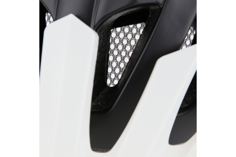 KASK ROWEROWY MTW208-BLKW ROZM. M (53-58) /NILS