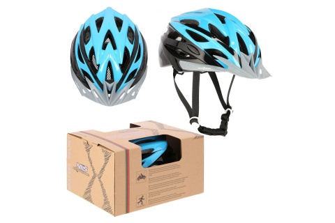 KASK ROWEROWY MTW210-BLBLK ROZM. S (50-58) /NILS