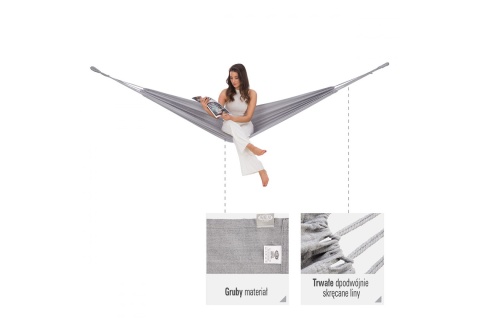 HAMAK OGRODOWY NC0032-GY /NILS CAMP