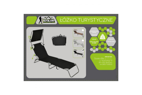 FOTEL LEŻAK OGRODOWY PLAŻOWY S1020303 /ROYOKAMP