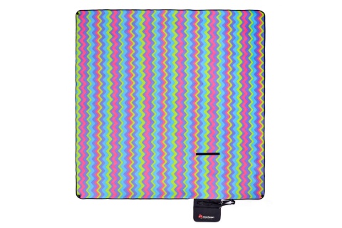 KOC PIKNIKOWY ZYGZAKI ROZM. 2XL 200X200CM /METEOR