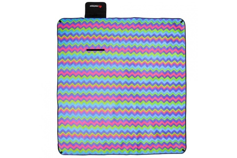 KOC PIKNIKOWY ZYGZAKI ROZM. XL 180X200CM /METEOR