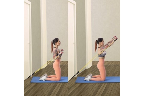 DRĄŻEK DO ĆWICZEŃ Z GUMAMI OPOROWYMI DC31 /HMS