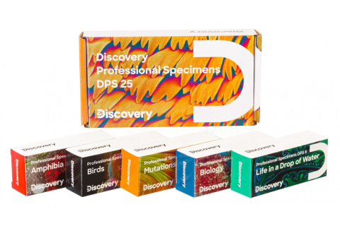 MIKROPREPARATY PROF DPS 25 BIOLOGIA, PTAKI /DISCOVERY