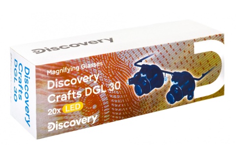 OKULARY POWIĘKSZAJĄCE CRAFTS DGL 30 /DISCOVERY
