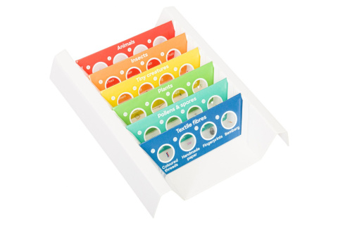 ZESTAW 24 PREPARATÓW FLORA I FAUNA /DISCOVERY