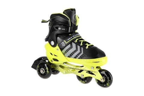 ŁYŻWOROLKI REGULOWANE 4W1 NH18192 ROZM. L (39-43) /NILS