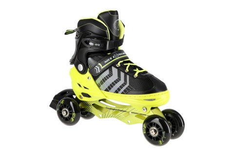 ŁYŻWOROLKI REGULOWANE 4W1 NH18192 ROZM. L (39-43) /NILS