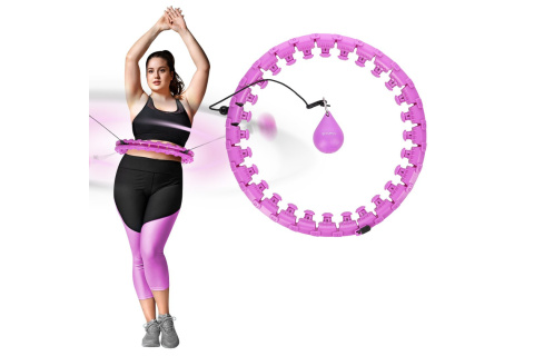HULA HOP Z WYPUSTKAMI I OBCIĄŻNIKIEM HHW12 PLUS SIZE V /HMS HULA HOP Z WYPUSTKAMI I OBCIĄŻNIKIEM HHW12 PLUS SIZE V /HMS