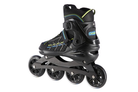 ŁYŻWOROLKI NA1128 BLKL ROZM. XL (43-45) /NILS