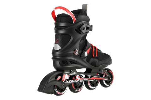 ŁYŻWOROLKI NA14124 BLK ROZM. 37 /NILS