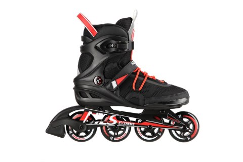 ŁYŻWOROLKI NA14124 BLK ROZM. 38 /NILS