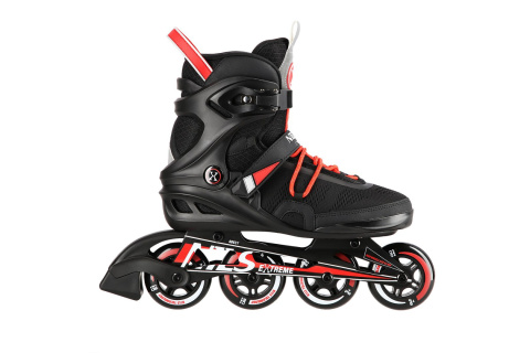 ŁYŻWOROLKI NA14124 BLK ROZM. 44 /NILS