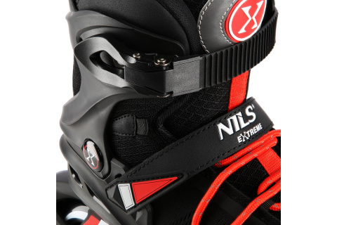 ŁYŻWOROLKI NA14124 BLK ROZM. 44 /NILS