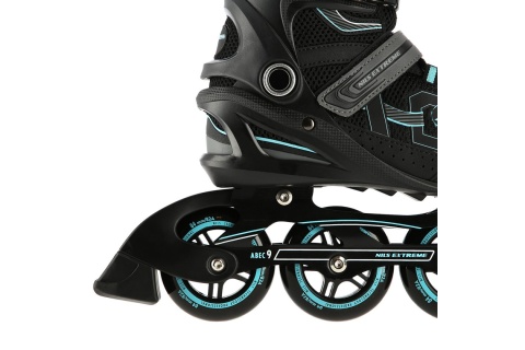 ŁYŻWOROLKI NA9157 BLKM ROZM. 38 /NILS