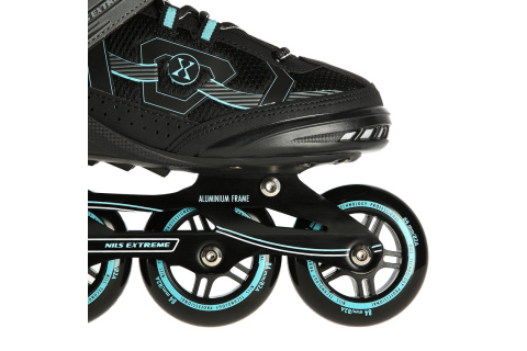 ŁYŻWOROLKI NA9157 BLKM ROZM. 38 /NILS