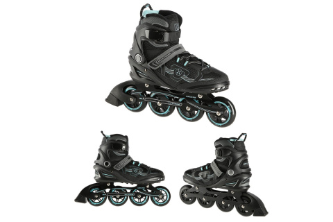 ŁYŻWOROLKI NA9157 BLKM ROZM. 39 /NILS