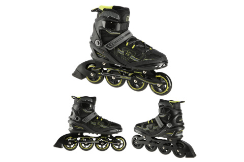 ŁYŻWOROLKI NA9157 BLKY ROZM. 44 /NILS