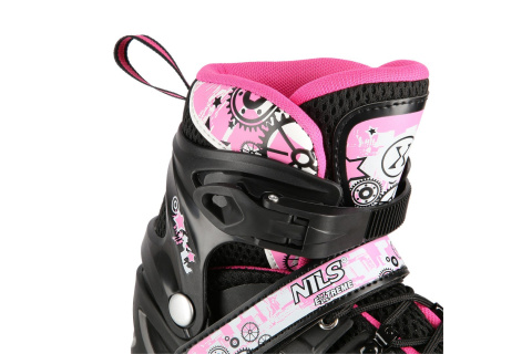 ŁYŻWOROLKI REGULOWANE 4W1 NH10905 P ROZM. M (35-38) /NILS