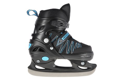 ŁYŻWOROLKI REGULOWANE 2W1 NH11912 BLKBL ROZM. L (39-42) /NILS