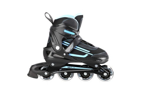 ŁYŻWOROLKI REGULOWANE NJ19803A BL ROZM. M (35-38) /NILS