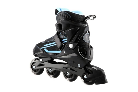 ŁYŻWOROLKI REGULOWANE NJ19803A BL ROZM. M (35-38) /NILS