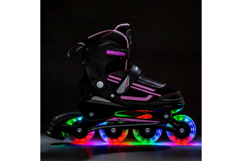 ŁYŻWOROLKI REGULOWANE NJ19803A P ROZM. L (39-42) /NILS