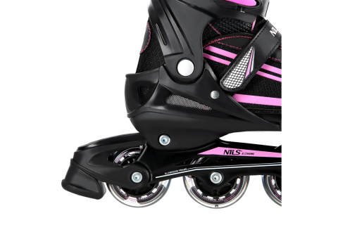 ŁYŻWOROLKI REGULOWANE NJ19803A P ROZM. L (39-42) /NILS