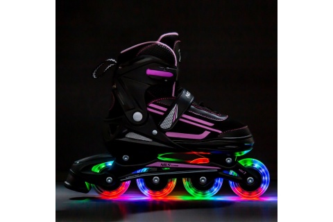 ŁYŻWOROLKI REGULOWANE NJ19803A P ROZM. M (35-38) /NILS