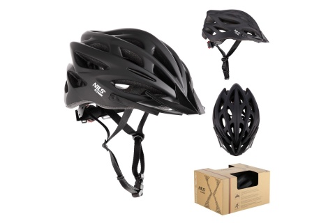 KASK ROWEROWY MTV50-BLK ROZM. S 53-55CM /NILS